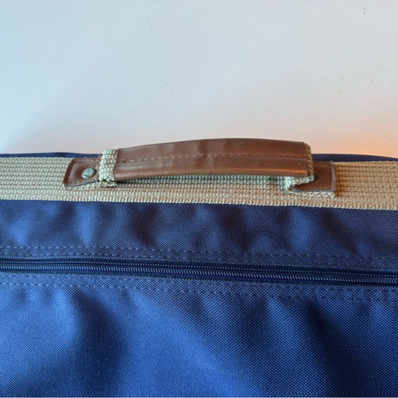 Vintage Motorola Cell Phones Blue Men’s Laptop Briefcase Attaché Bag MINTY Promo - Picture 9 of 11